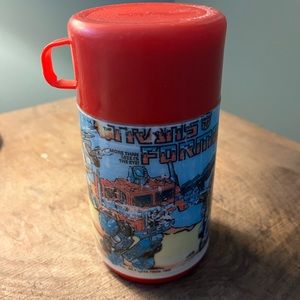 80’s Transformers thermos